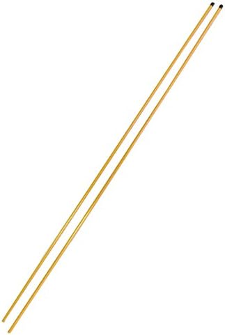 EXCL Sports Golf Alignment Sticks, Pack of 2 Alignment Sticks for Golf Practice (yellow)