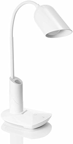 LED Desk Lamp, Eye-Caring Book Light &amp; Table lamp with Built-in 1200MAH USB Charging Battery, Dimmable Reading Lamp, Adjustable Arm &amp; Head