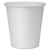 Genuine Joe GJO19046CT Polyurethane-Lined Single-Wall Disposable Hot Cup, 10-Ounce Capacity, White (Carton of 1000)