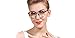 SOOLALA Womens Hot Fashion Cateye Eyeglass Frame Stylish Reading Glasses
