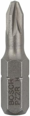 Bosch 2607002517 Extra Hard Screwdriver Bit, Blue, 25 mm, 25 Stück
