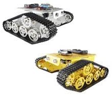 Alloy Metal Tank Track Caterpillar Chassis Smart Robot Kit