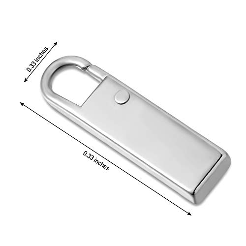 12-Pieces-Zipper-Pull-Tab-Replacement-Zipper-Repair-Luggage-Zipper-Pull-Extension-Metal-Zipper-Handle-Mend-Fixer-for-Suitcase-Luggage-Jacket-Backpack-Coat-Boot