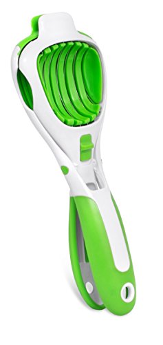 Internet's Best Handy Slicer | Slices Eggs Mushroom Strawberry Kiwi Soft Cheese | Steel Blades | Soft Handle | Kitchen Utensil