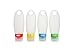 Large Leak Proof Travel Bottles. Set of Four 3.3 oz TSA Approved Refillable Squeezable Silicone Bottles with Clear EVA Toiletry Case