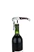 True Wood Handle Double Hinged Waiter’s Corkscrew, Stainless Steel Wine Key with Foil Cutter