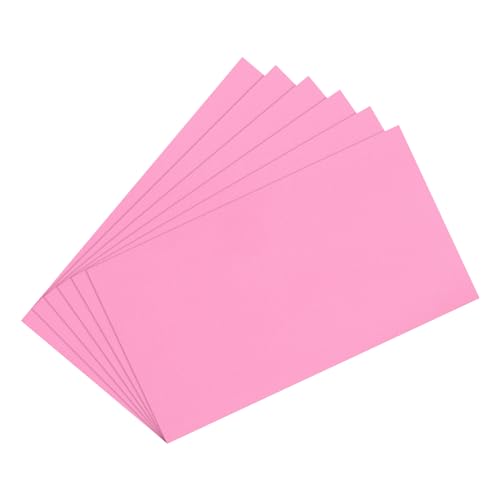 MECCANIXITY EVA Foam Sheets Pink 35.4 Inch x 19.7 Inch 1mm Thick Crafts Foam EVA Sheets for Costumes, Arts and Crafts Projects Pack of 10