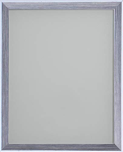 Frame Company Hawthorn Range Wooden Photo Frame, Dolphin Grey, 10x10 Inch *Choice of Colours and Sizes* Fitted with Real Glass