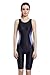 Srnfean Women`s Professional Athletic Swimwear One Piece Swimsuit Swimwear Swimming Pool Training Suit Girls Trunks to Knee