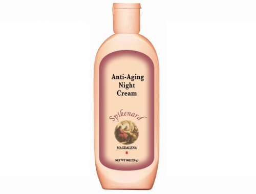 Anti-Aging Night Cream Spikenard Magdalena 8oz / 220 grams (From Bethlehem, Israel)
