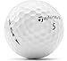 TaylorMade TP5 Golf Balls, White (One Dozen)