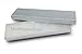 TheDisplayGuys - 25-Pack #82 Kraft Paper Cardboard Gift Boxes/Jewelry Cases w. Cotton Padding & Lid - Silver Foil - (8.0
