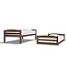 DHP Phoenix Twin Bunk Bed, Mocha