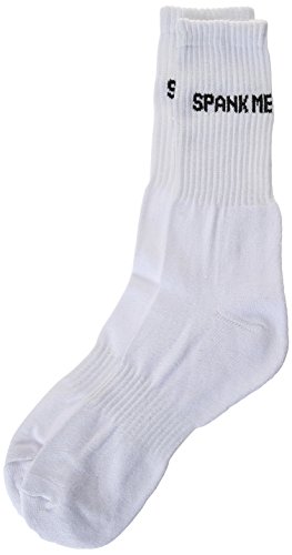 Socks With Attitude Spank Me Sock One Size, 17 1/2