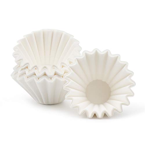 100PCS Coffee Filter Basket, Eusoar Large 8-12 Cup Disposable Basket Coffee Filter, Unbleached Baske 100PCS Coffee Filter Basket, Eusoar Large 8-12 Cup Disposable Basket Coffee Filter, Unbleached Baske