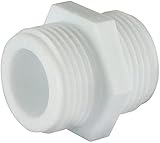 fiXte Washing Machine Dishwasher Inlet Hose Connector 3/4 Inch White Pack of 2 view 2