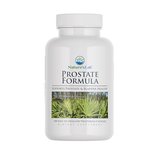 Nature's Lab Prostate Formula - Supports Prostate and Bladder Health - 180 Capsules at Amazon