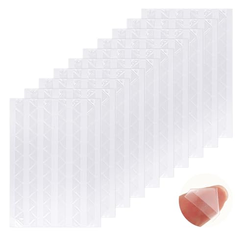 1020 Pieces Transparent Photo Corners Self Adhesive Clear Acid-Free Photo Mounting Corner Stickers, Picture Corners for Scrapbooking Diary Journal Album, 10 Sheets