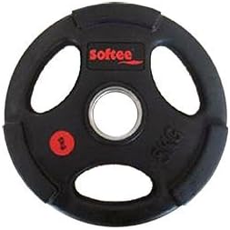 Softee Equipment 24212.001 Olympic Disc Urethane,Black,S
