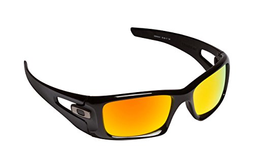 New SEEK OPTICS Replacement Lenses Oakley CRANKCASE - Polarized Red Mirror