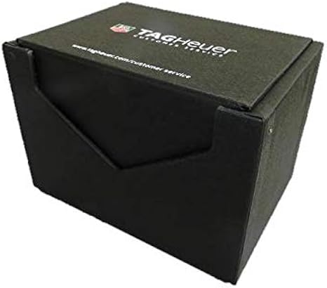 TAG Heuer Relojes Caja transporte Caja Caja Caja Funda Black: Amazon.es: Relojes