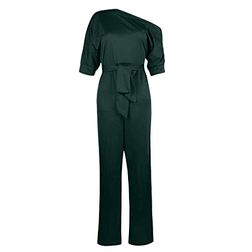 2 Womens+Shoulder+Summer+Sleeve+Jumpsuit