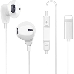 zerkar-In-Ear-Headphones-for-iPhone-12-HiFi-Stereo-Earphones-for-iPhone-7-Wired-Earbuds-with-Mic-and-Volume-Control-Compatible-with-iPhone-11-Pro-Max-X-XS-XR-8-Plus-7-Plus-White zerkar In Ear Headphones for iPhone 12, HiFi Stereo Earphones for iPhone 7, Wired Earbuds with Mic and Volume Control…