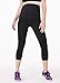 Ingrid & Isabel Women's Maternity Active Capri Pant, Jet Black, Small
