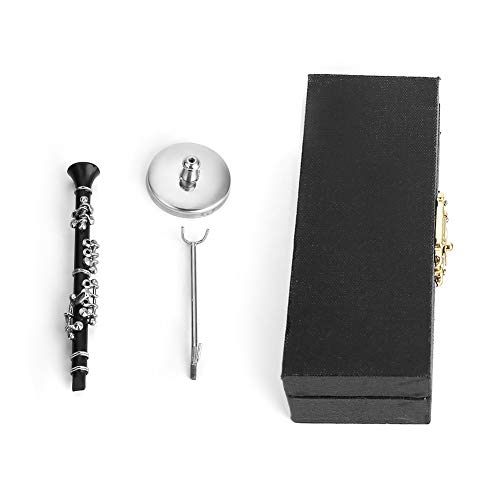 Saxophone Model-Miniature Saxophone Replica Model Display Musical Instrument Ornaments Decoration Gift for Home Office - Thumbnail 4