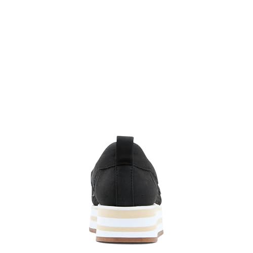 NYDJ Women's Fern Suede, Black 9