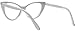 Owl Cat Eye Glasses for Women Retro Vintage 1950s - Black Frame Clear Lens