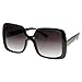 zeroUV - Womens Oversized Large Bold Square Fashion Sunglasses