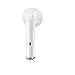 [Upgraded] WEITASI Wireless Bluetooth V4.1 Earbud,Mini Headset Earpiece Headphone with Mic for apple iPhone Series,Android Cellphones and Tablets,White (left ear)