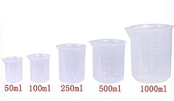Shapenty 5 Sizes 50ml / 100ml /250ml /500ml /1000ml
