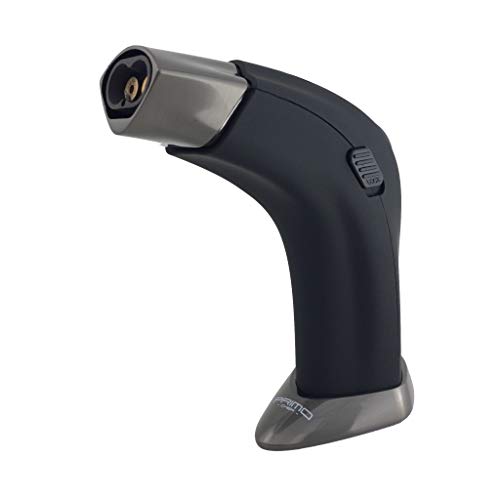 CULINARY CREME BRULEE TORCH | KITCHEN HAND TORCH - Single or DOUBLE Flame Cooking Torch - Elegant Chef Torch To Master Recipes & Enhance Your Dining - Food Blow Torch To Impress Guests - NO BUTANE