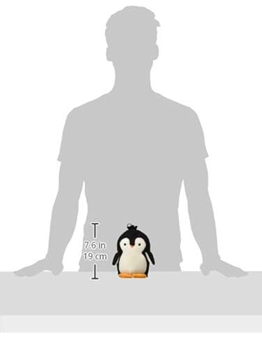 TrustyPup Strong 'N Silent Penguin Silent Squeak Plush Dog Toy