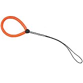 Storm Scuba Divers Wrist Lanyard with Cord Lock - Orange