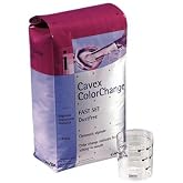 1Lb Cavex Color Change Alginate Fast Set Dus-Free Highly Elastic (500g) Normal Set, 25 &micro;m Easy Mixing