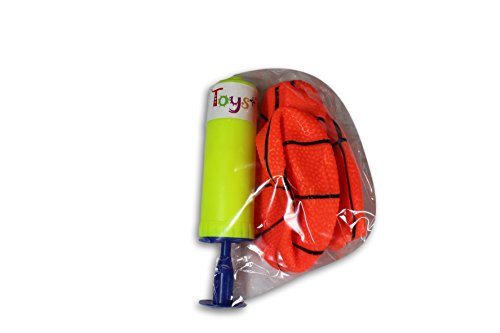 Toys+ 3 Pack! Inflatable Mini Basketballs Includes Pump and Needle Magic Shot Pro Mini Hoop Basketballs