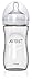 Philips Avent Natural Glass Baby Bottle, 1 Count, 8 Ounce