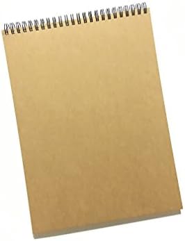 Timemorry Spiral Bound Sketchbook/Sketch Book/Sketch Pads/Drawing Notebook/Art Notebook/Travelers Notebook/Journal/Diary/Blank Writing Pads (A4-28.5 x 21cm (1Pack))