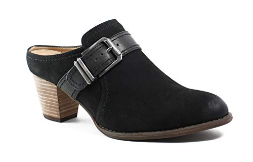 Vionic Womens Upright Cheyenne Heel Mule Black Size 9