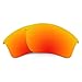Revant Replacement Lenses for Oakley Half Jacket 2.0 XL OO9154 Sunglasses - Polarized Mirrored Fire Red