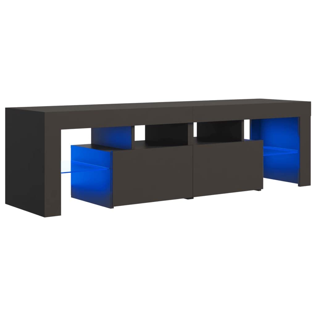 vidaXL-Mueble-para-TV-con-Luces-LED-Soporte-Armario-Aparador-Estante-Salon-Sala-de-Estar-Dormitorio-Decoracion
