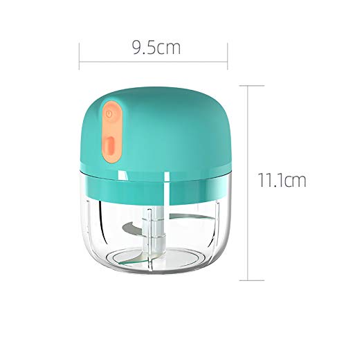 Mini Garlic Chopper,Portable Electric Food Chopper,Small Cordless Food