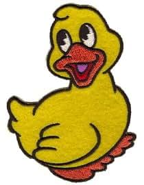 Amazon.com: Sesame Street Cartoon Patch - 4" Rubber Duckie Ernie's Duck