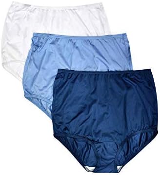 Amazon Com Vanity Fair Classic Ravissant Tailored Brief Pack Of 3 15711 6 Gravity Pond Star White Clothing