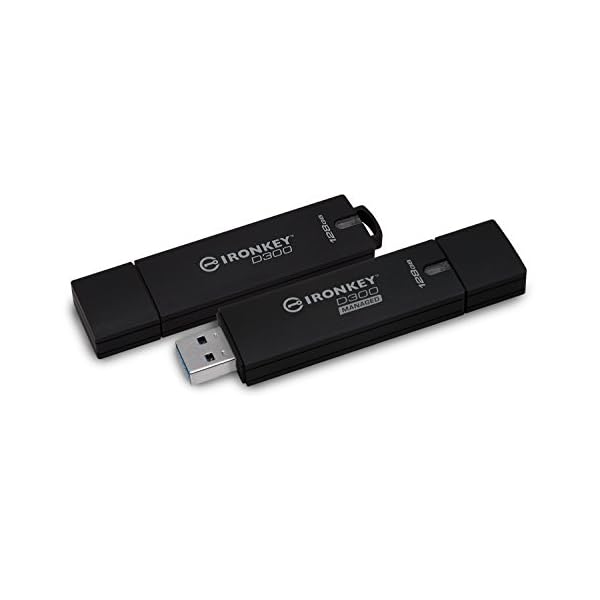 Kingston IronKey D30064GB USB Verschlüsselte Sticks USB 3.0 Managed modell – Bild 3