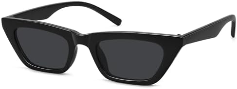DreamCalf Oval Cat Eye Sunglasses for Women Trendy Retro  display picture 1