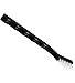 SPARTA Flo-Pac Grout Brush, Utility Brush with Crimped Stainless Steel Bristles for Cleaning, Detail Work, and Janitorial Use, 7 Inches, Black